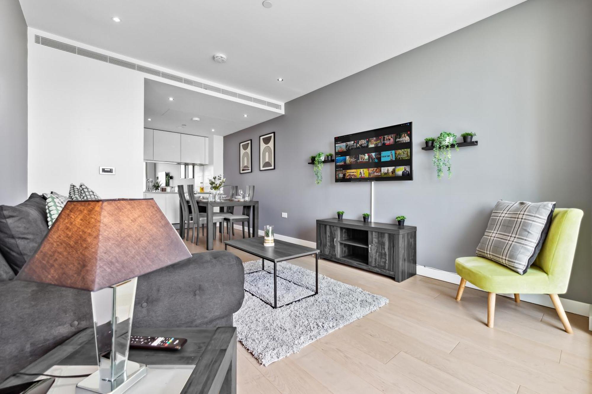 Sky Scraper Luxury 1br Roof Terrace And Gym Appartement Londres