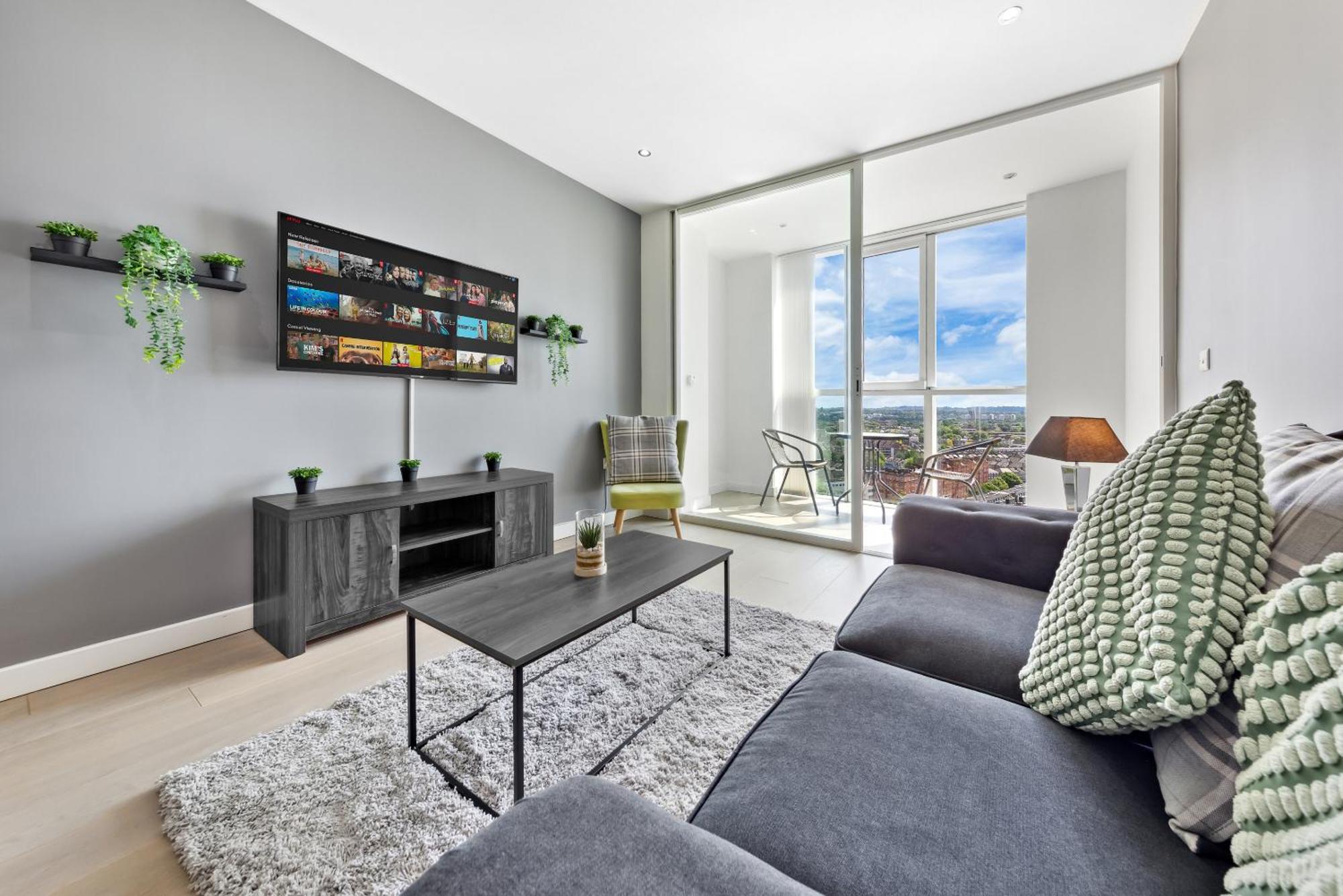 Appartement Sky Scraper Luxury 1br Roof Terrace And Gym